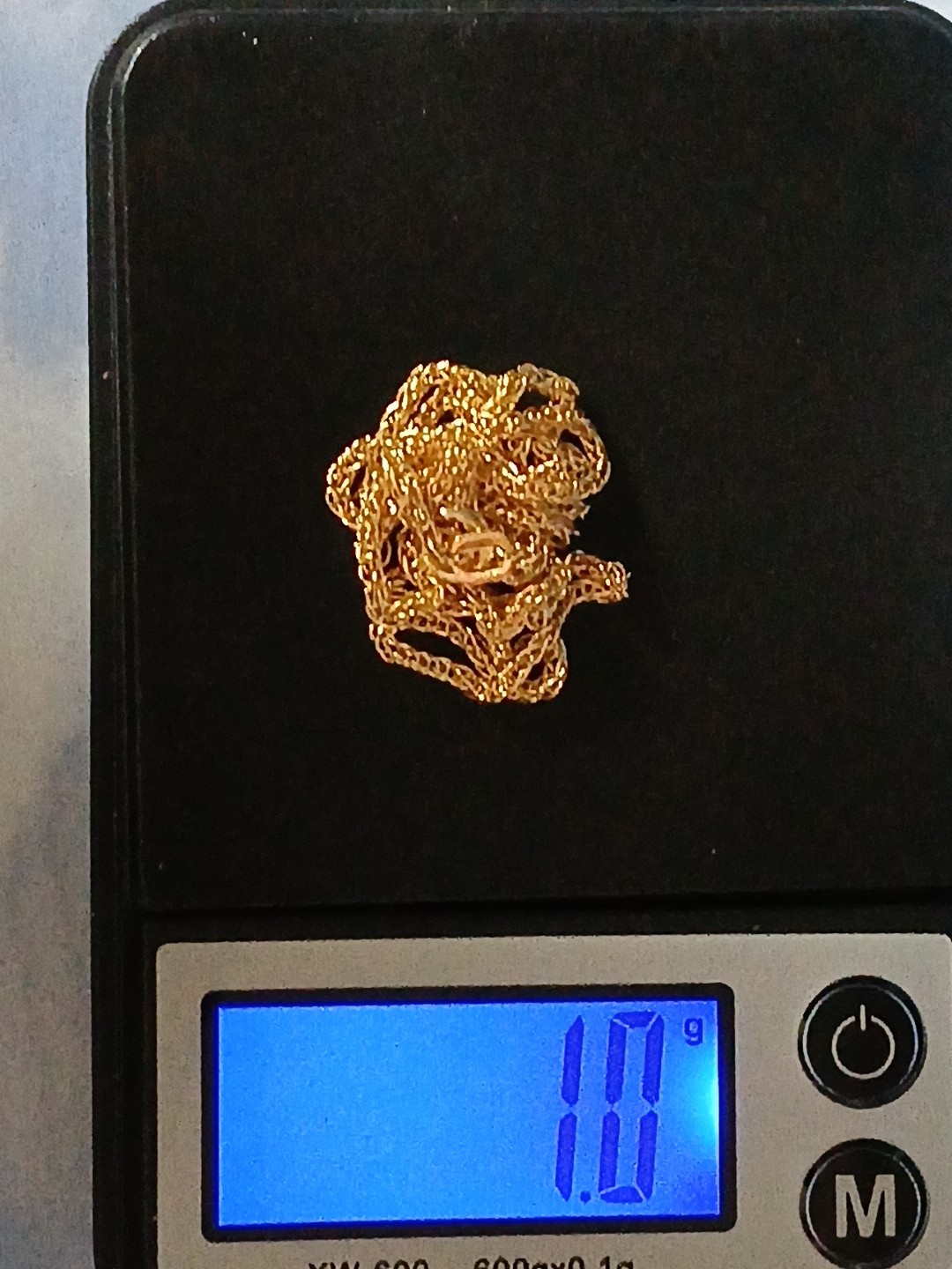 10k Gold Spiga Wheat Chain Necklace 1.7mm 16 Inch