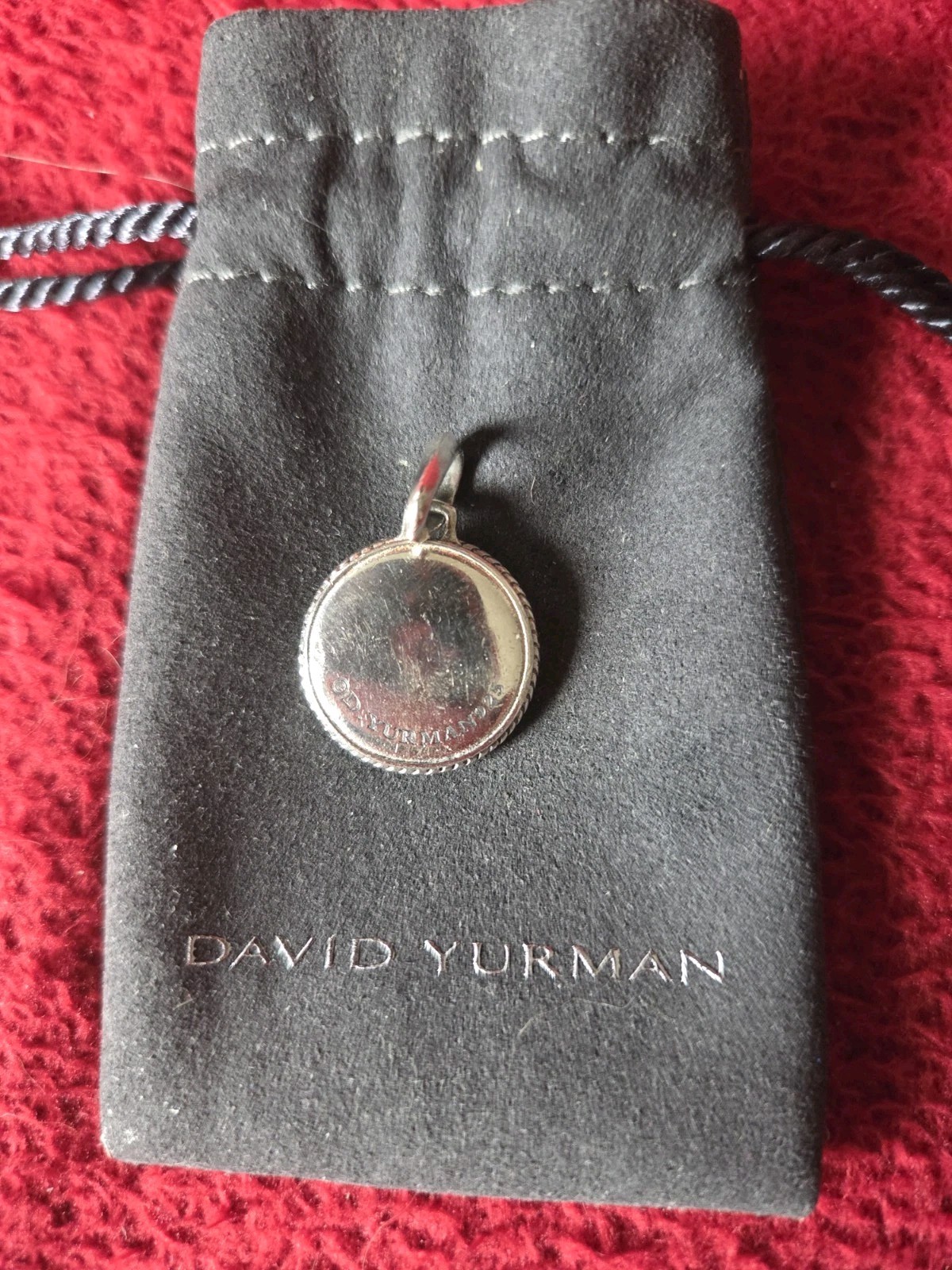 David Yurman Sterling Silver Maritime Compass Amulet