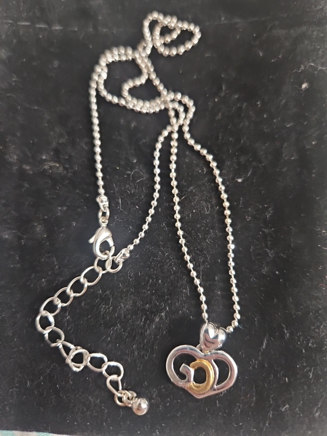 God Heart Shape Necklace