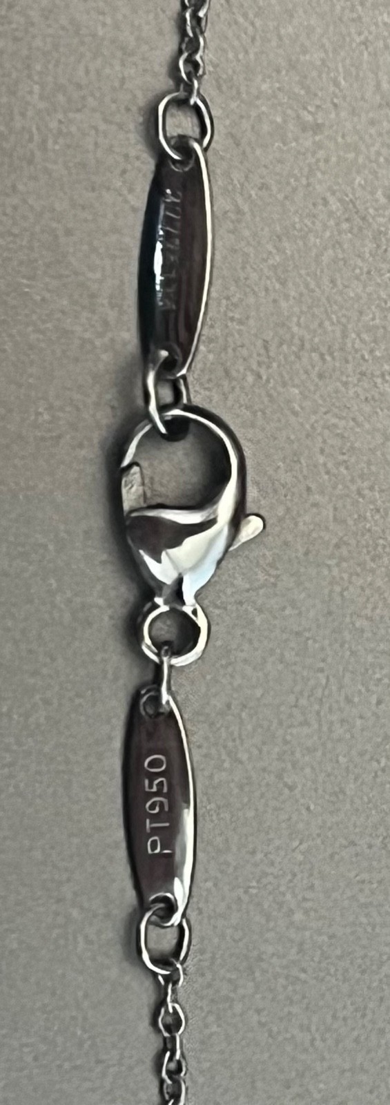 Tiffany & Co. VS1 “Diamond By The Yard” Necklace. Original bag Included.