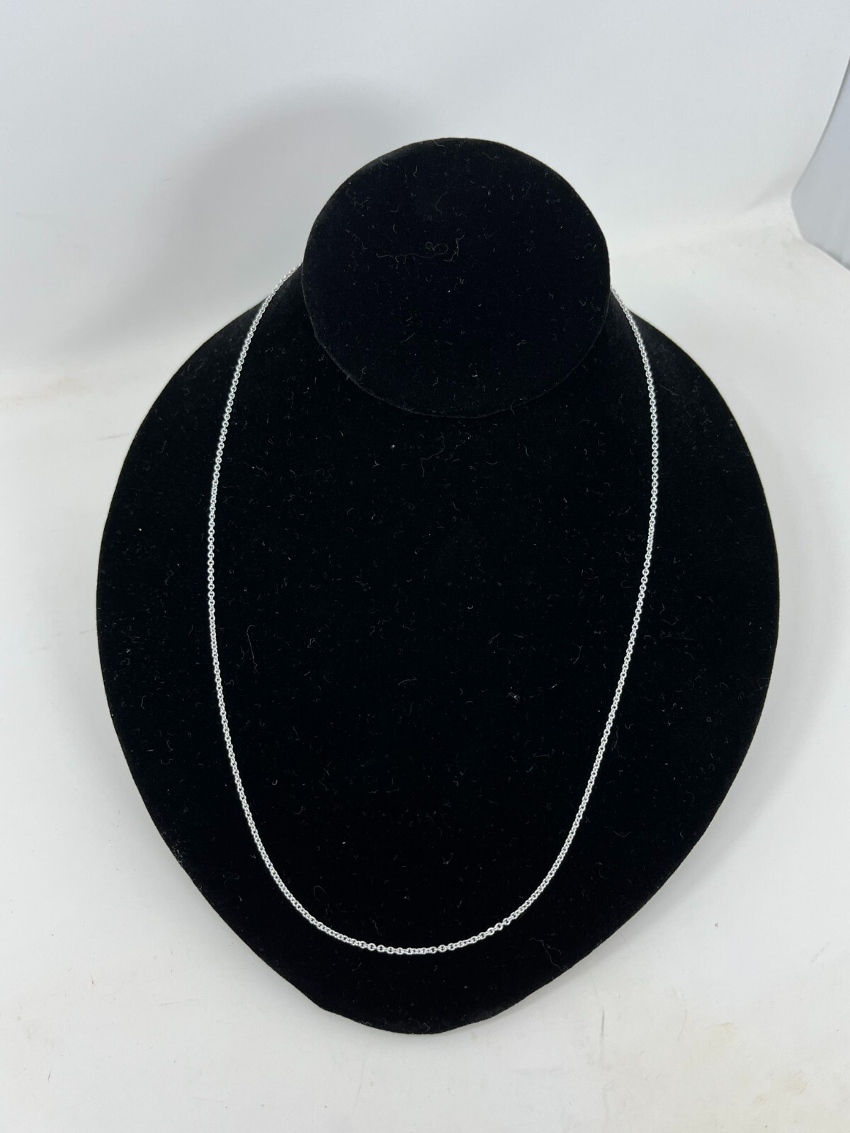 20″ Argentium Nickel Free Silver 1.4mm Cable Chain