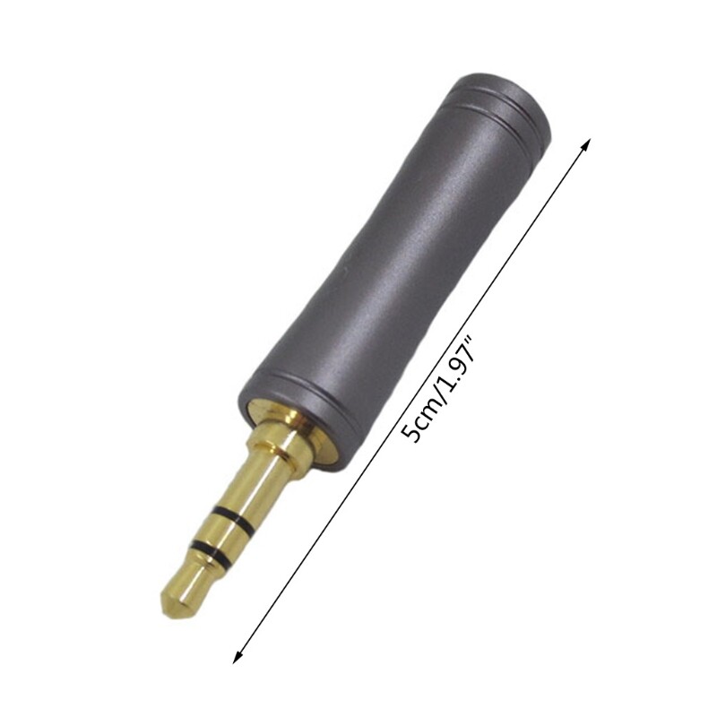 1.97in Length Small Balanced Adapter 2.5/4.4mm Female and 4.4/3.5mm Male