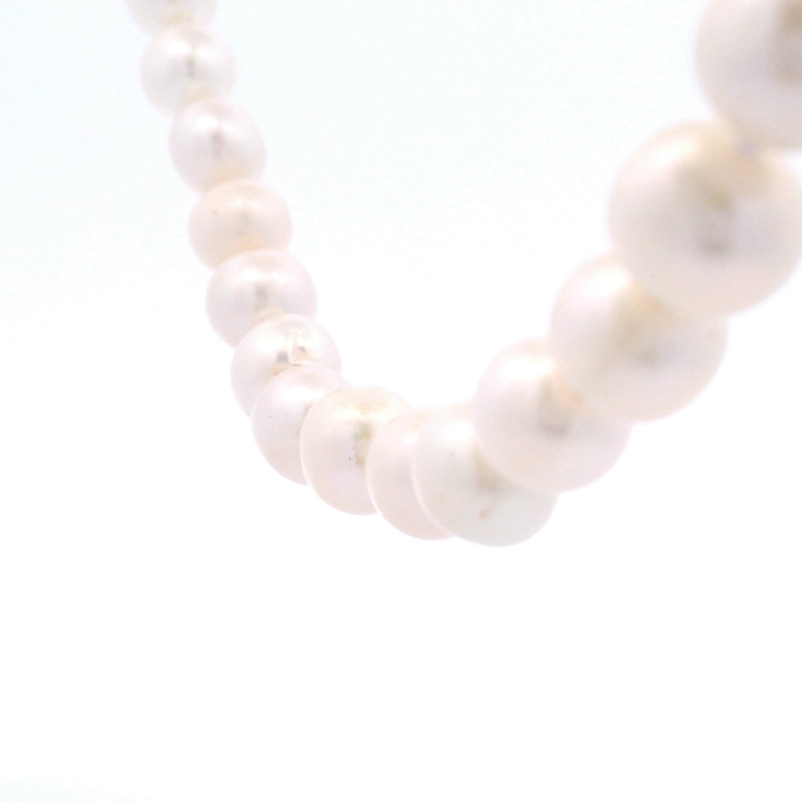 NWT EFFY 18″ 7.5-8.5mm Cultured Pearl Strand Necklace 925 Retail $200
