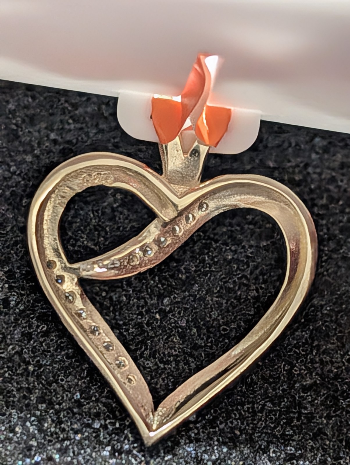 Moissanite 925 Sterling Silver Heart Pendant 1.00 ctw White/Colorless Love