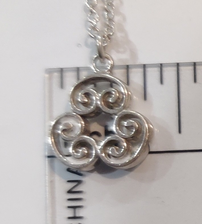 Vintage Sterling Silver Tripoli Necklace Marked T&Co. 925 & ©Paloma Picasso