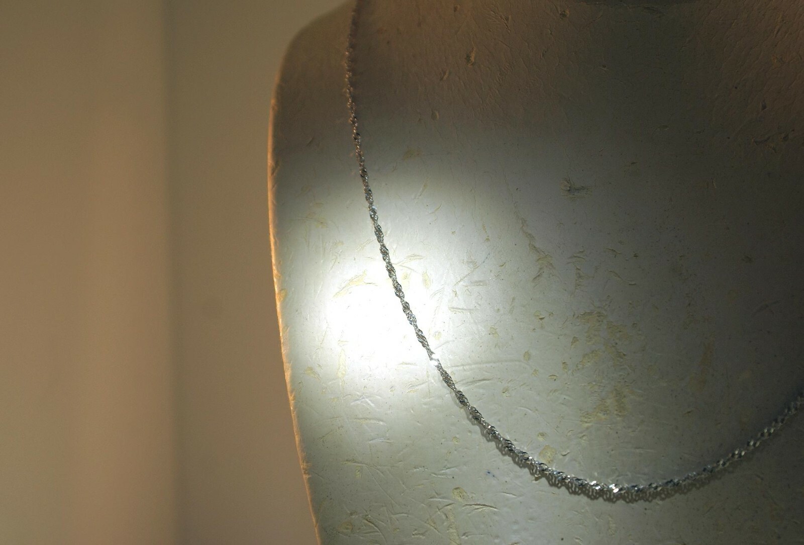 1.5MM SOLID 14K WHITE GOLD DIAMOND CUT SINGAPORE CHAIN NECKLACE 16-24″ 1.7-2.5GR