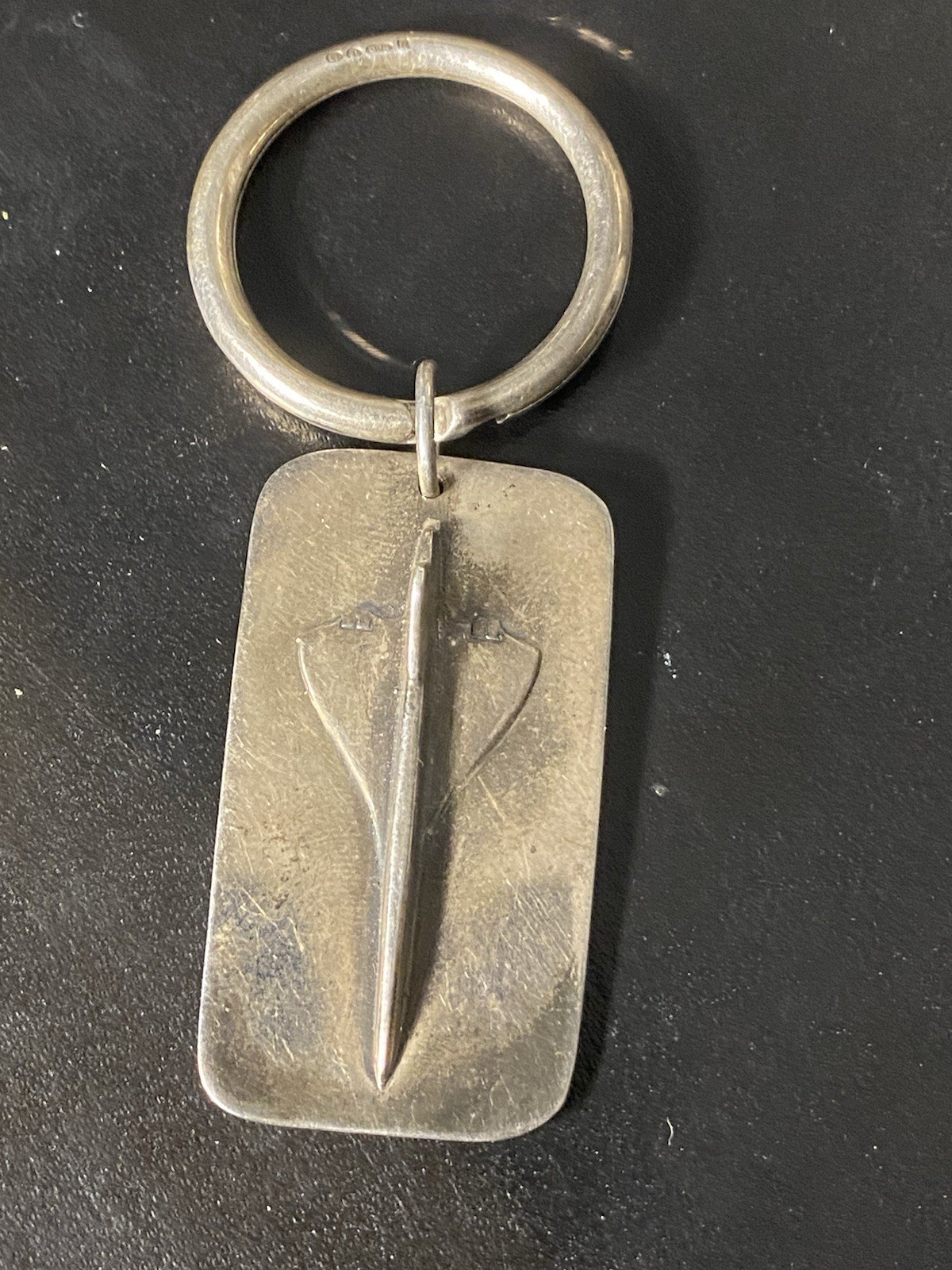 Heavy Solid Sterling Silver Concorde Key Chain Links of London (23 grams) 1994