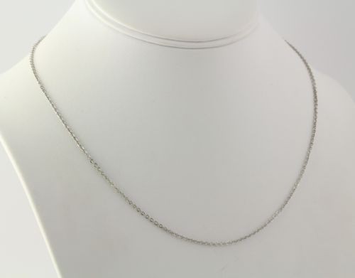 Cable Chain Necklace – 18″ Women’s Fashion Spring Ring Clasp