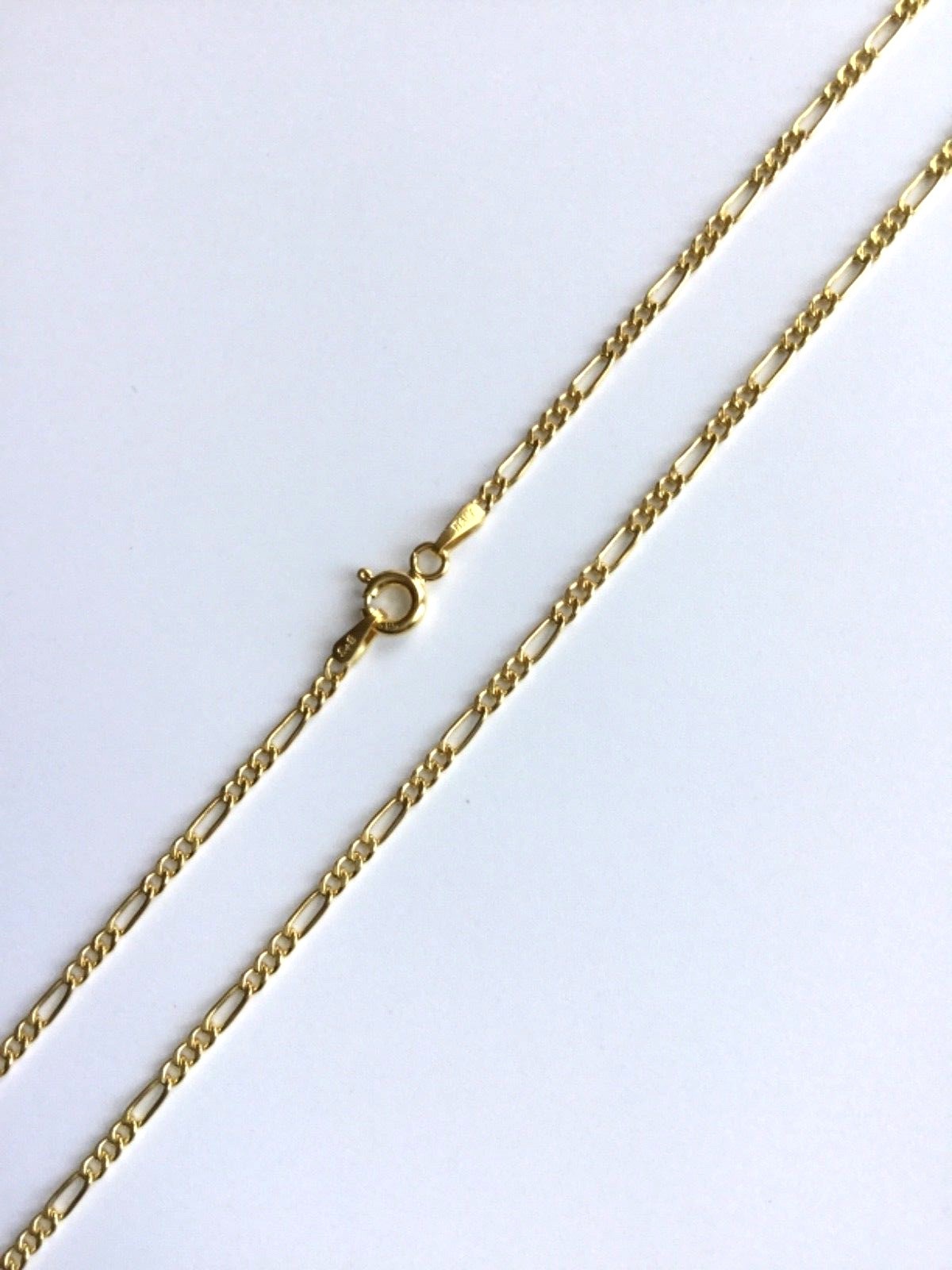 14K SOLID GOLD GRIM REAPER 20″NECKLACE- 27mm / 1.06 inches SANTA MUERTE- PT098-1