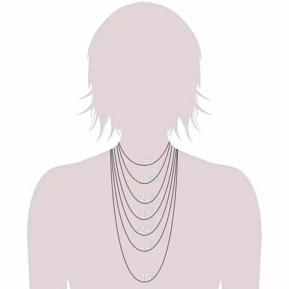 18K WHITE GOLD CHAIN 3/4 MM WIDTH ROLO OVAL LINK 17.72 INCHES 45 CM ITALY MADE