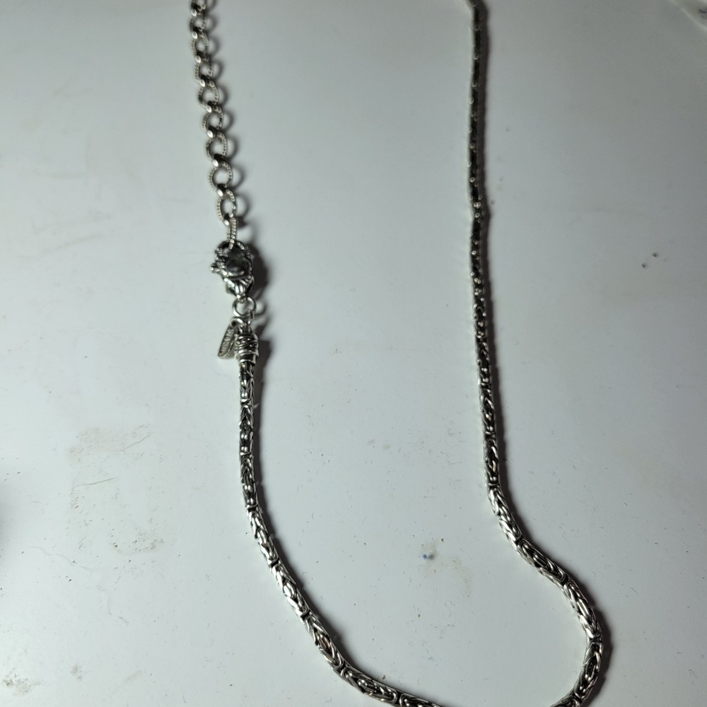 VTG SARDA STERLING SILVER 20.5 INCH NECKLACE 925 23.5g