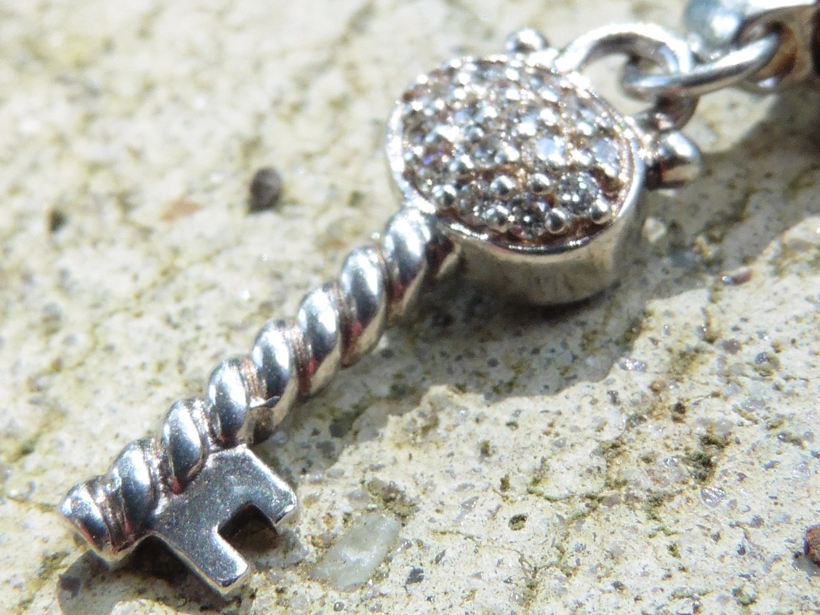 Judith Ripka Key Charm/Pendant S.S. 925