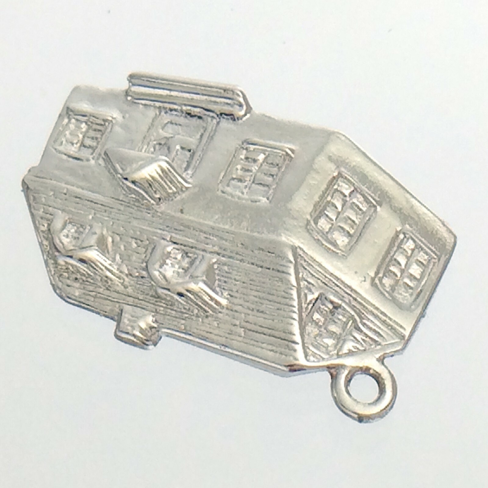 AM Vintage House Maison Marked Ster Charm Pendant 2.9g 0.75in Tested Silver J692