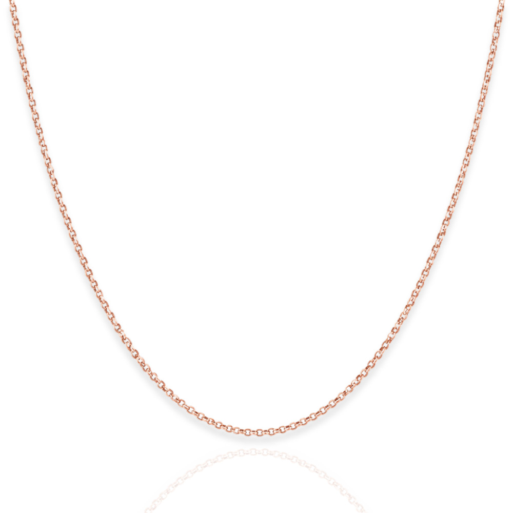 14/20 Pink Gold Filled 020 Rolo Chain Necklace – 1mm