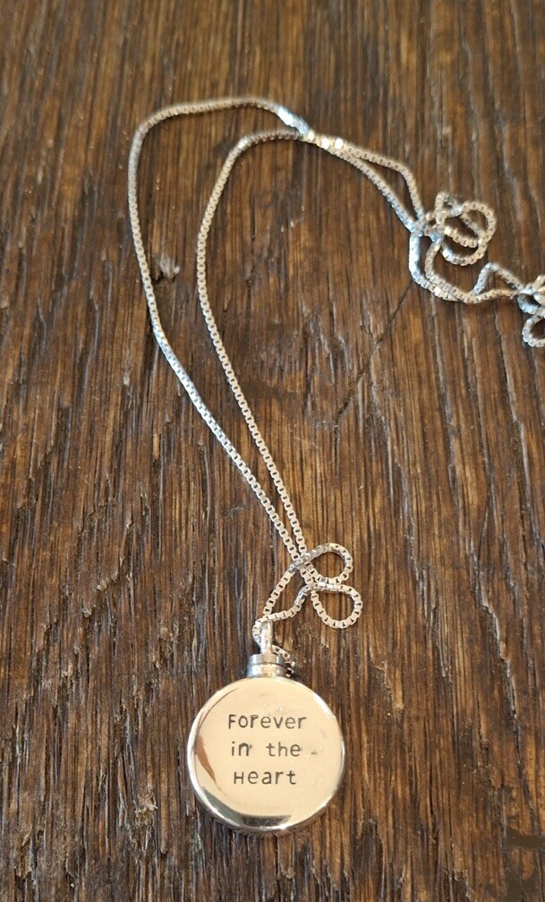Tree Of Life Ash/urn Cz 925 Pendant 18 Inch Very Pretty ( FOR EVER IN THE HEART)