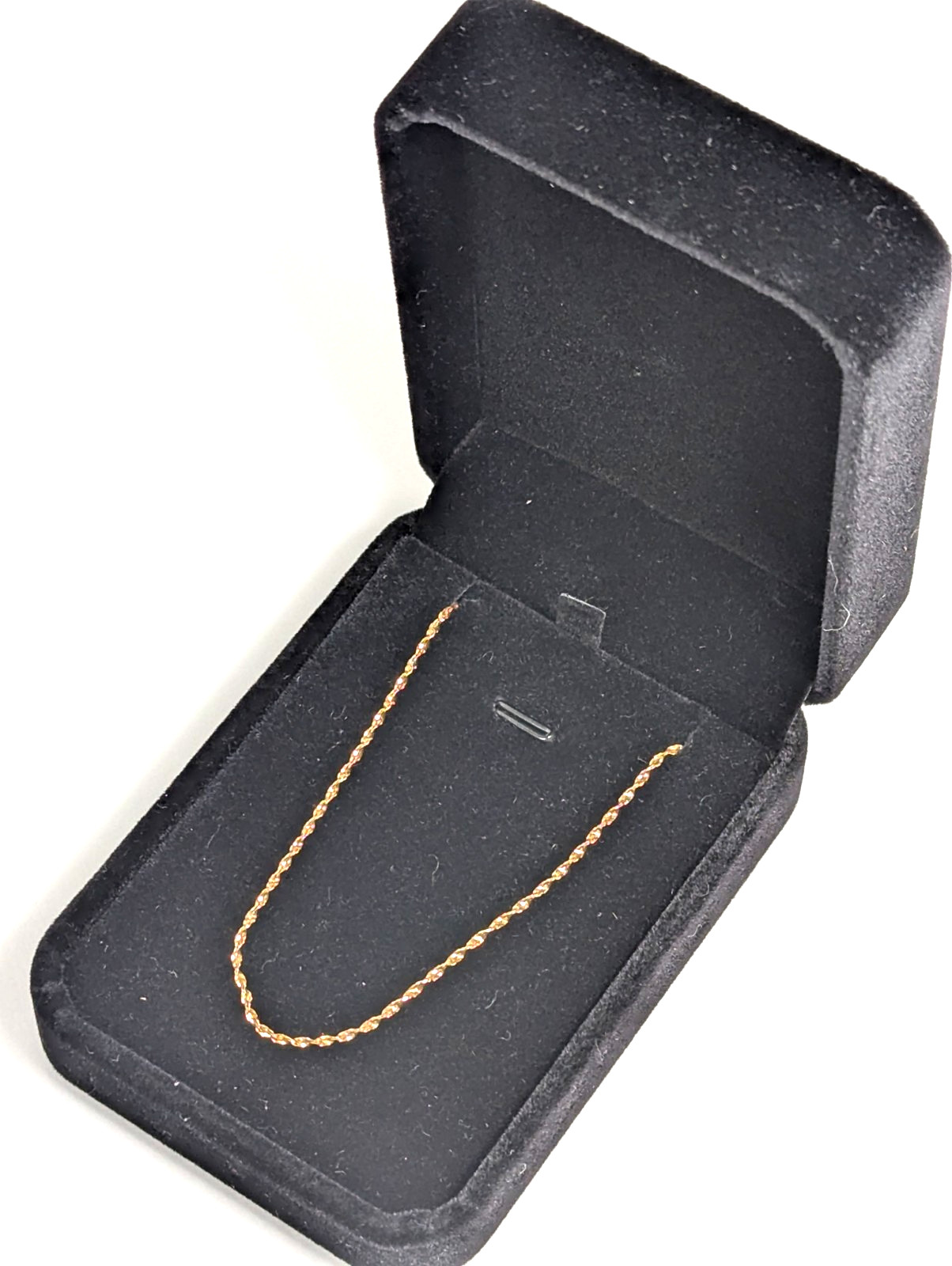 Vintage 10K SOLID Yellow Gold Twisted Necklace Chain Jewelry 20″ Gift FREE S&H
