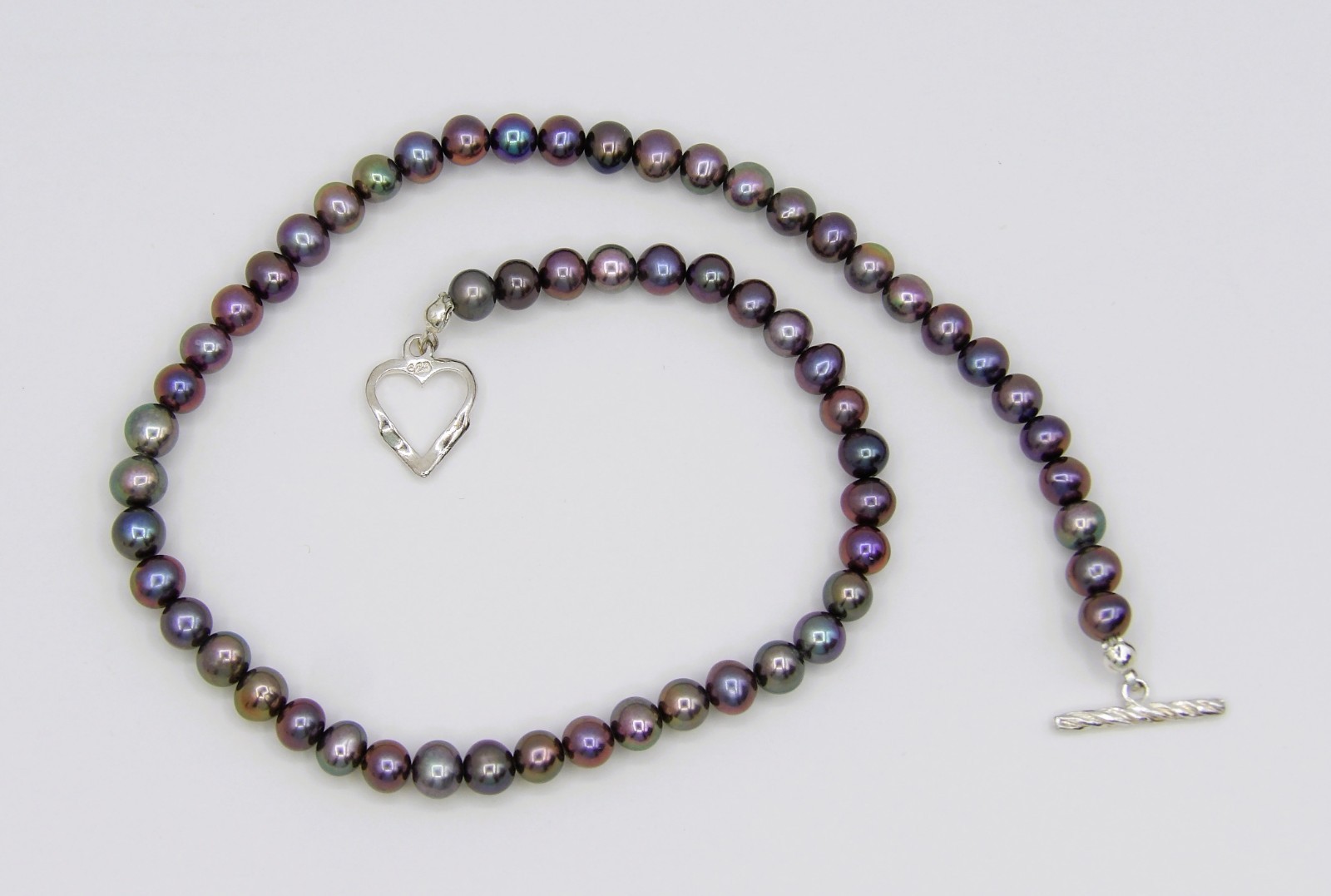 14 inches Long HQ Dark Potato Genuine Freshwater Pearl Necklace Jewelry NK898