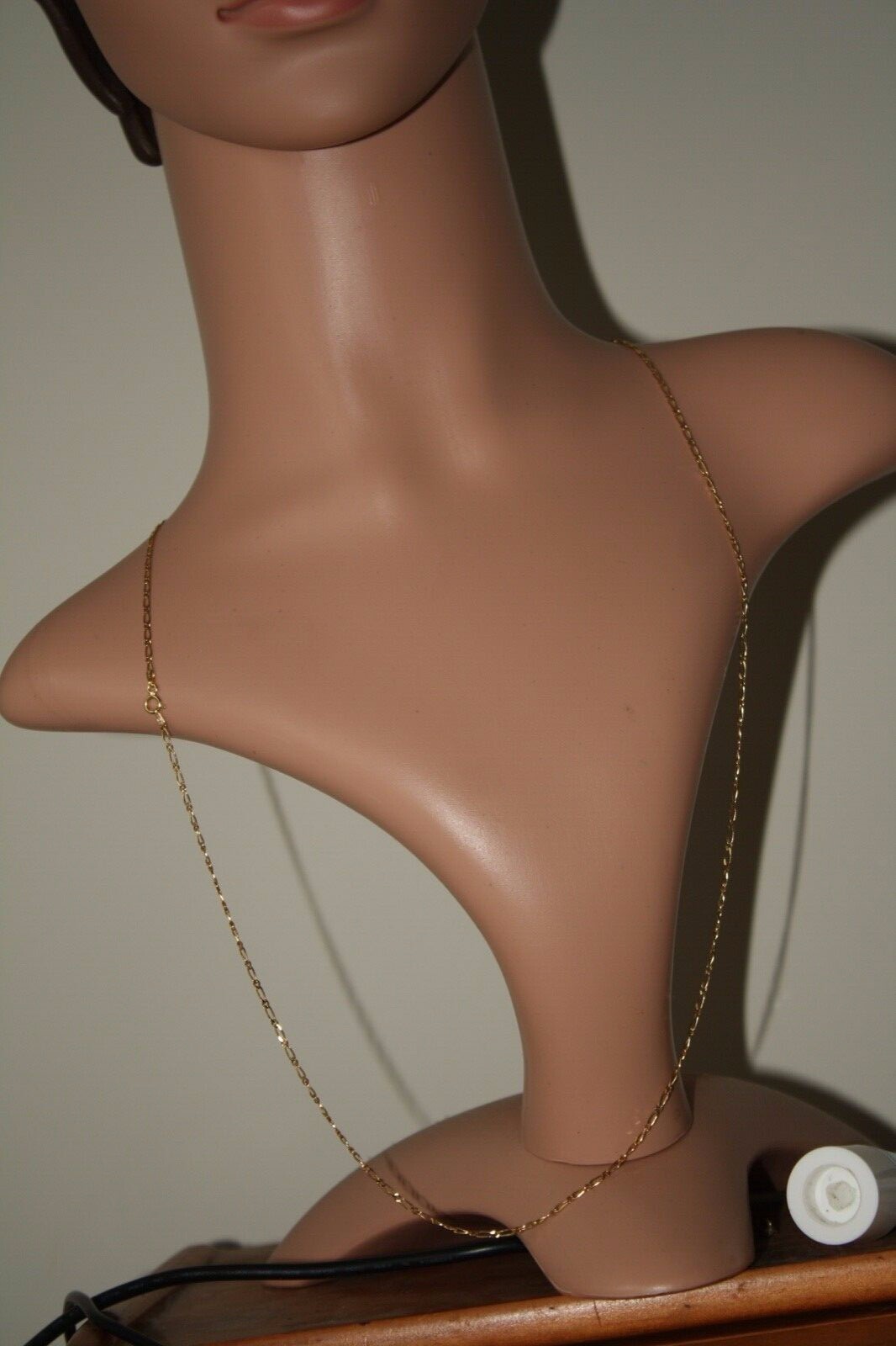 100% Genuine 9k Solid Yellow Gold 1:1 Figaro Necklace Chain Extra Long 70cm