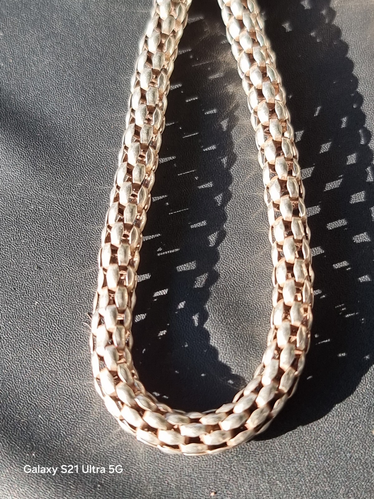 925 Sterling Silver Round Box Link Chain( Genuine Silver)
