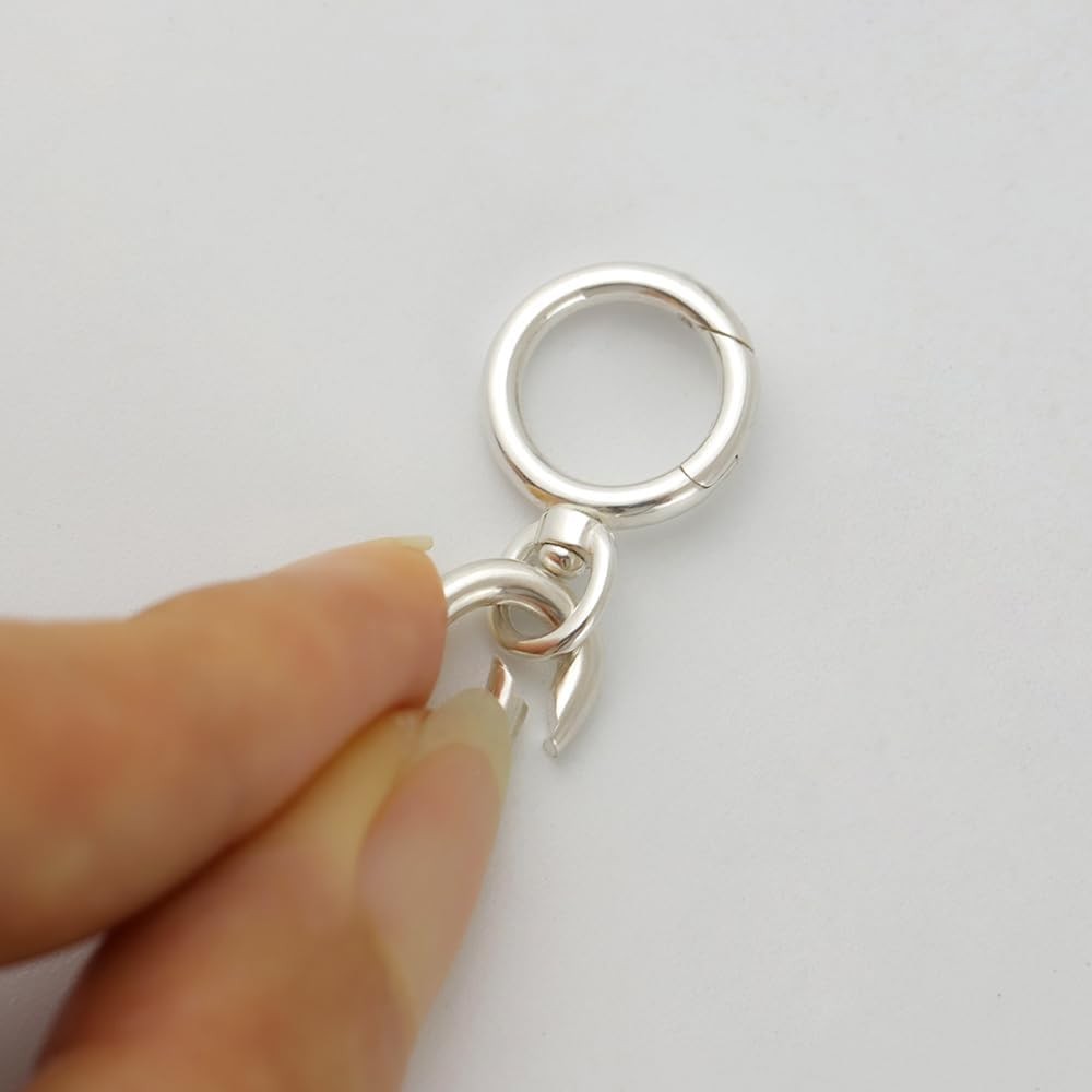 925 Sterling Silver Double-Ended Necklace Clasps & Chain Extender Connectors