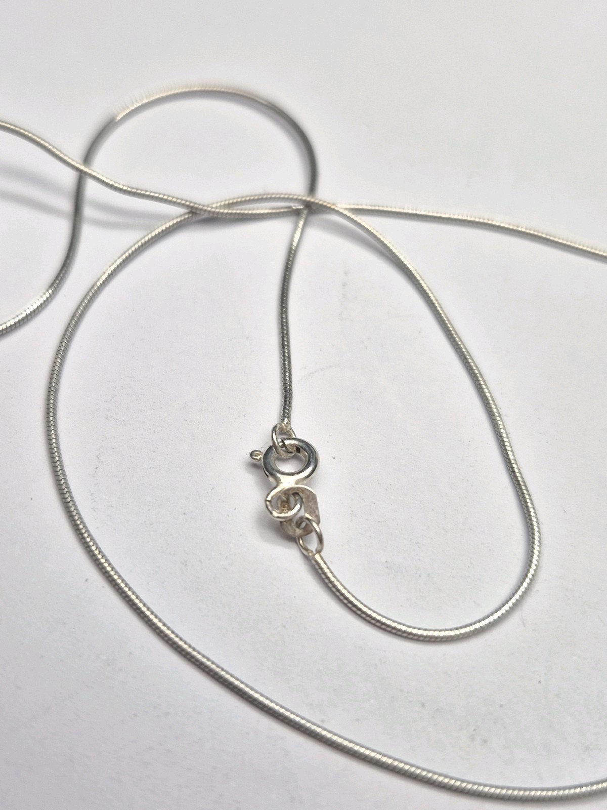 LOCKET – Small Sterling Silver Round Double Photo Locket And Chain. Necklace.