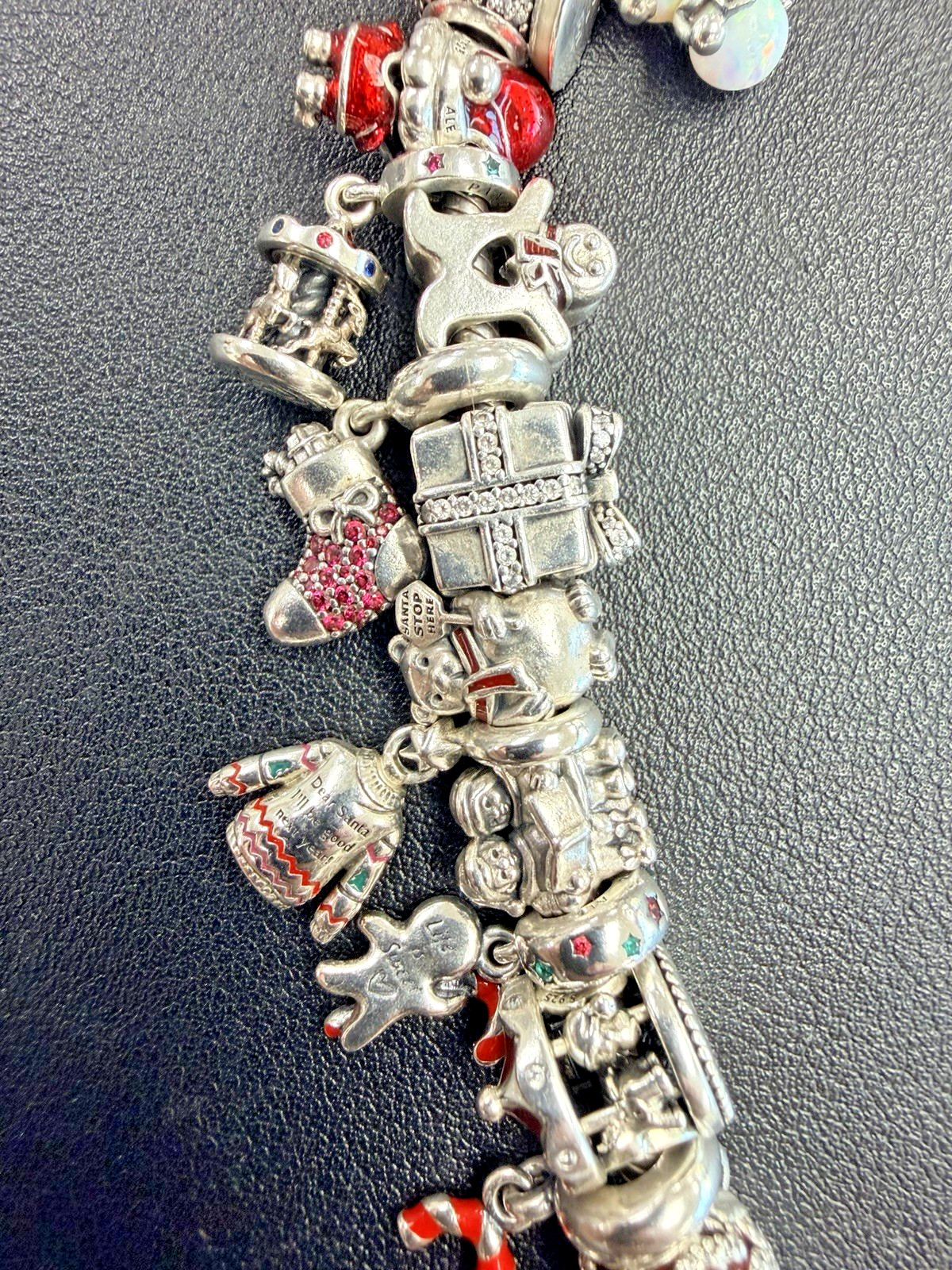 PANDORA ALE 925 Sterling Silver With 52! ALE Charms Necklace! OVER 200 Grams!!