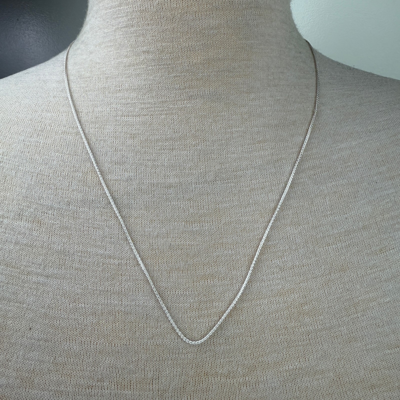 Sterling Silver Adjustable Chain up to 24″