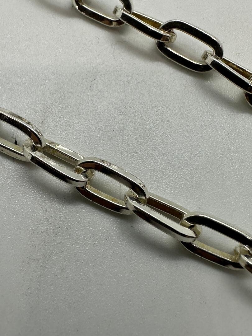 18-inch Sterling Silver (.925) Strong Link Necklace B9