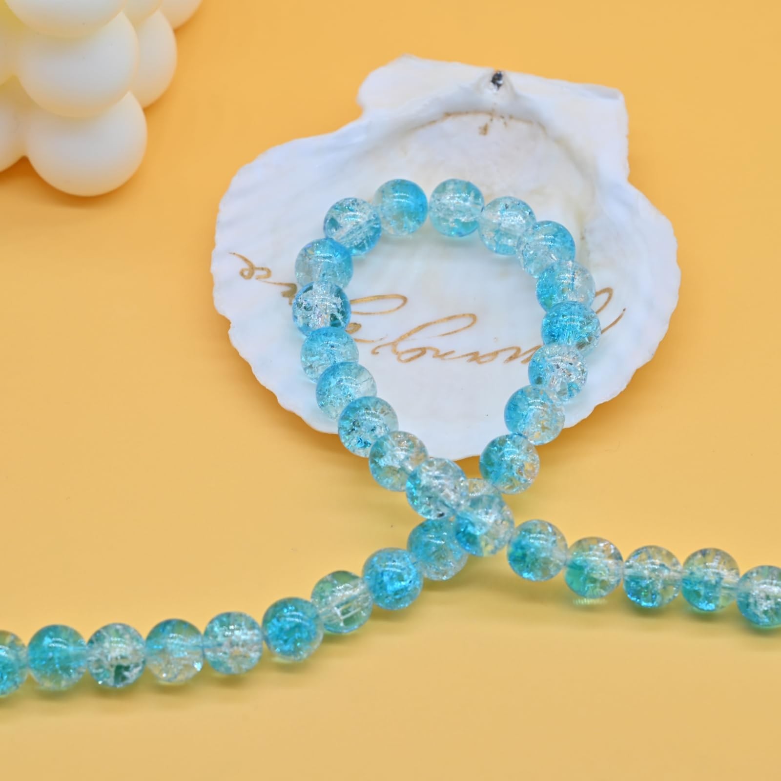 Colorful Mood Choker Baroque Bead Imitation Pearls Necklace, Women, Adults – 12