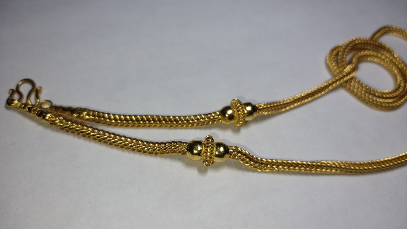 23k gold franco chain necklace 15.22 grams – 20.75″