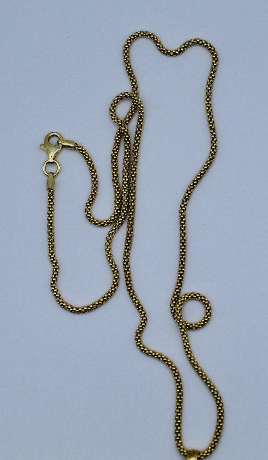 Topaz, Citrine, Amethyst and natural Cambodian Zircon Pendant & Chain 14K OL SS