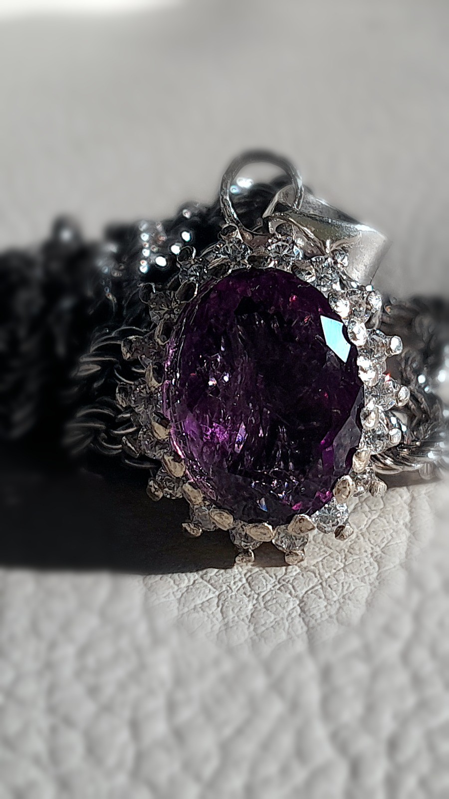 Amethyst Pendant For Women.