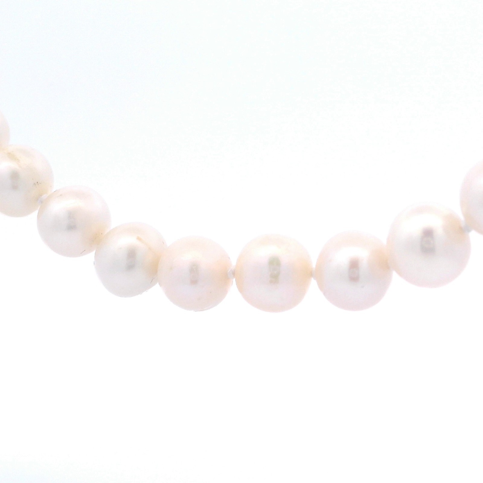 NWT EFFY 18″ 7.5-8.5mm Cultured Pearl Strand Necklace 925 Retail $200