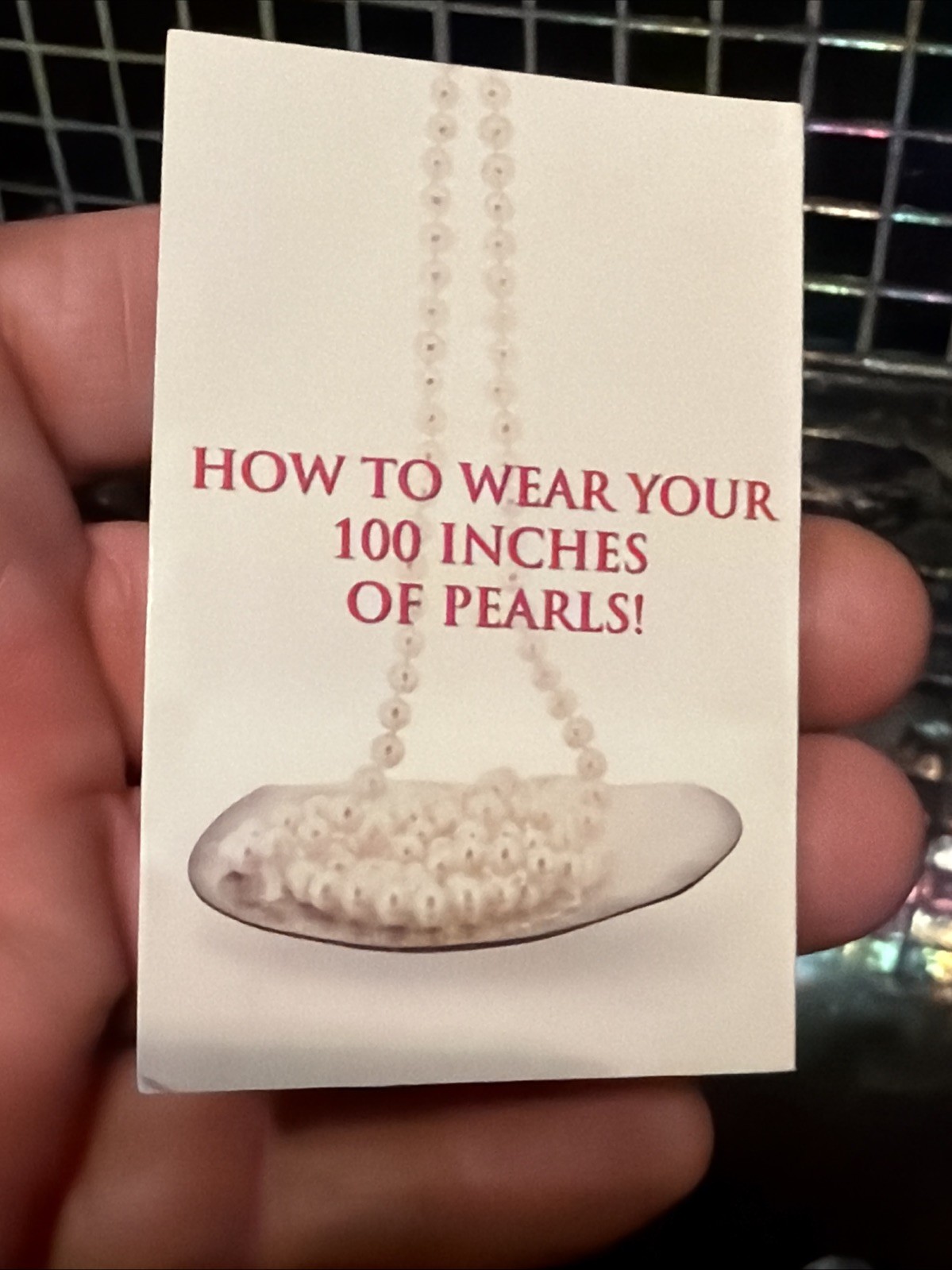 100” Freshwater White Pearl Necklace Endless Strand Genuine 7mm Orig. NWT $500
