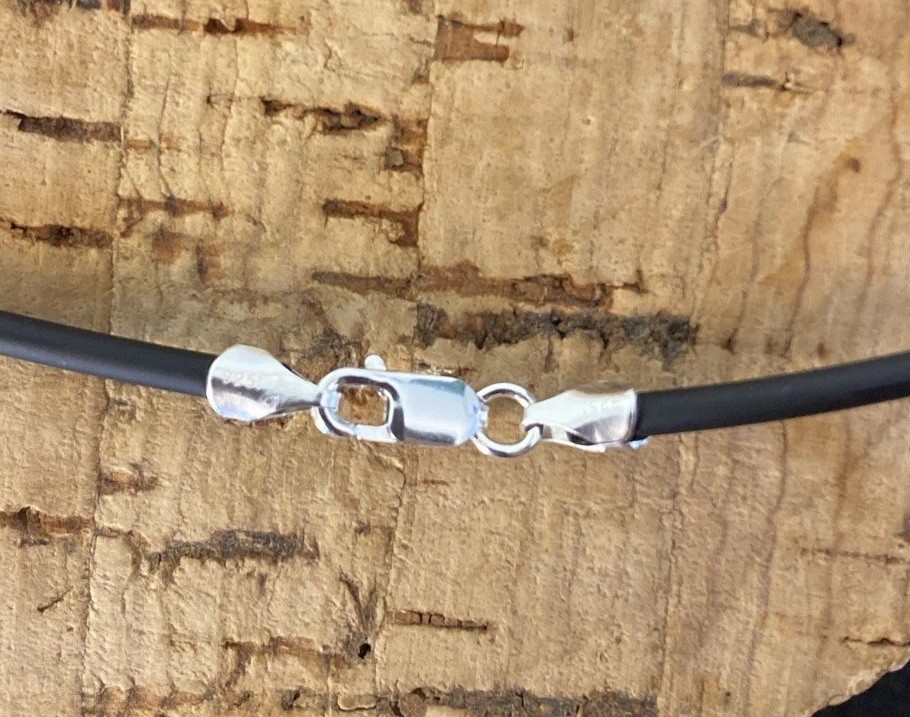 Ballet Dancers (2) Sterling Sculptural Pendant Male Female Choker Lobster Clasp