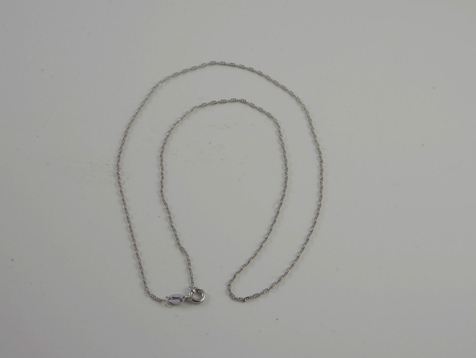 S925 Fine Sterling Silver Necklace Chain 1mm / 18″ / 1.9g USA seller