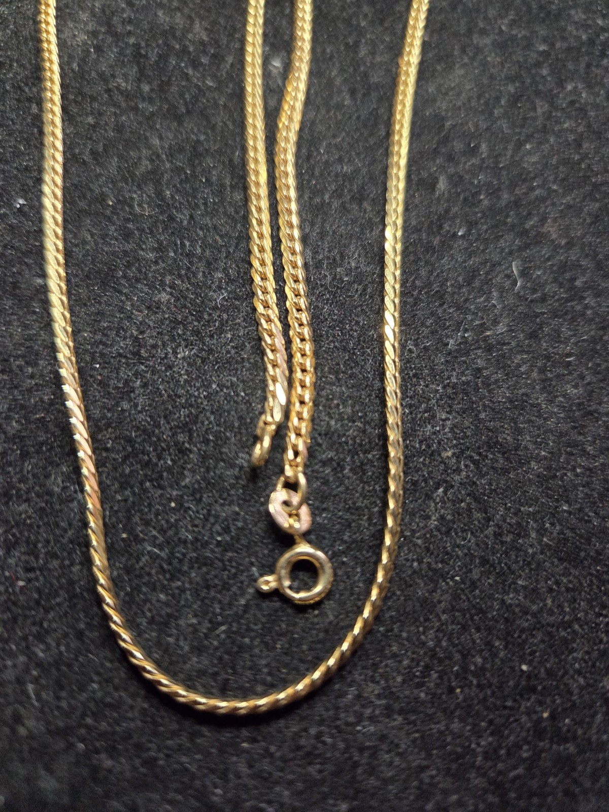 14KT GOLD CUBAN LINK CHAIN 2.2MM 13.3 GRAMS 23.5″