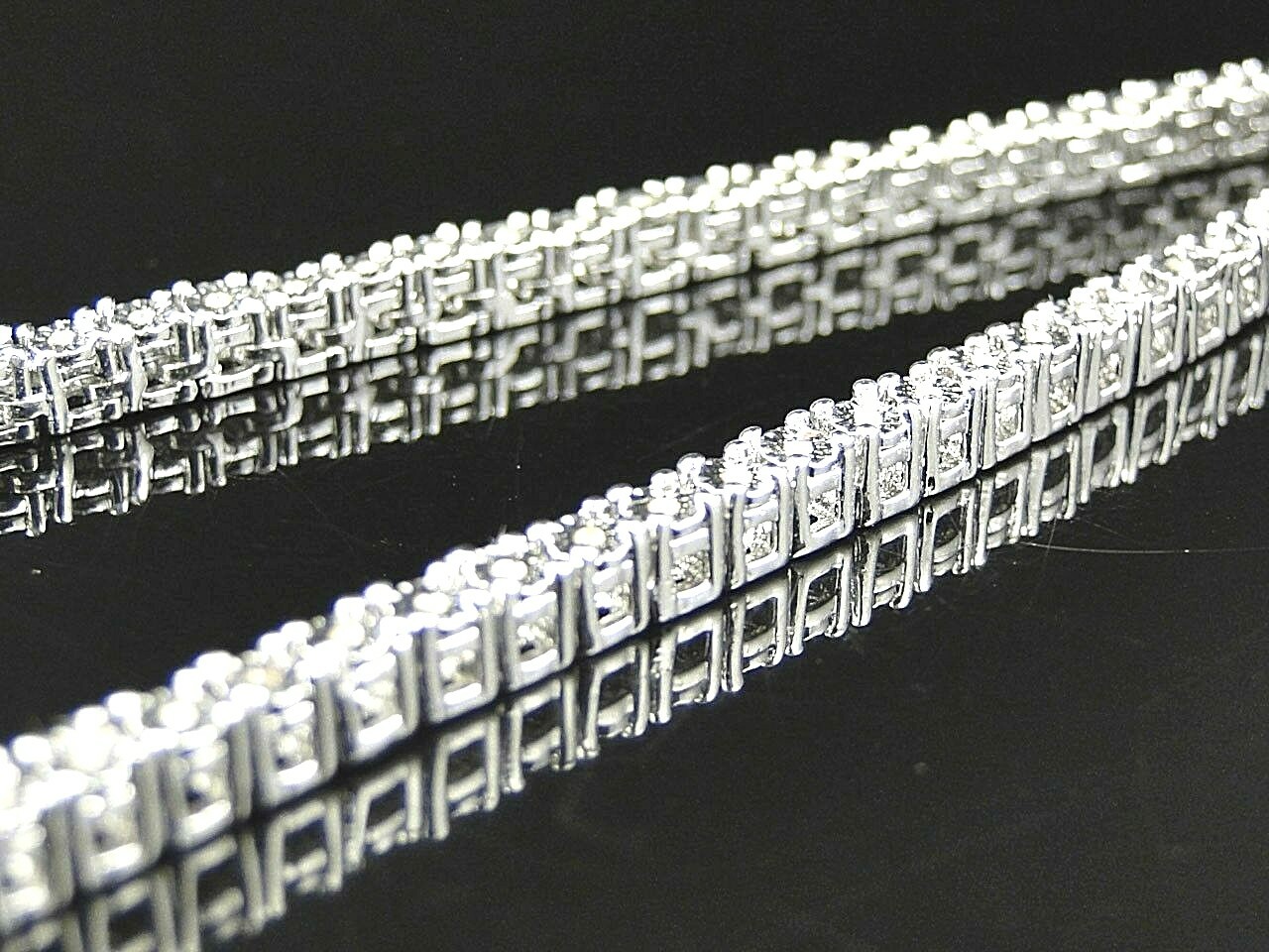 Men’s Necklace Sterling Silver with Natural Diamonds in Sterling Silver 34 In