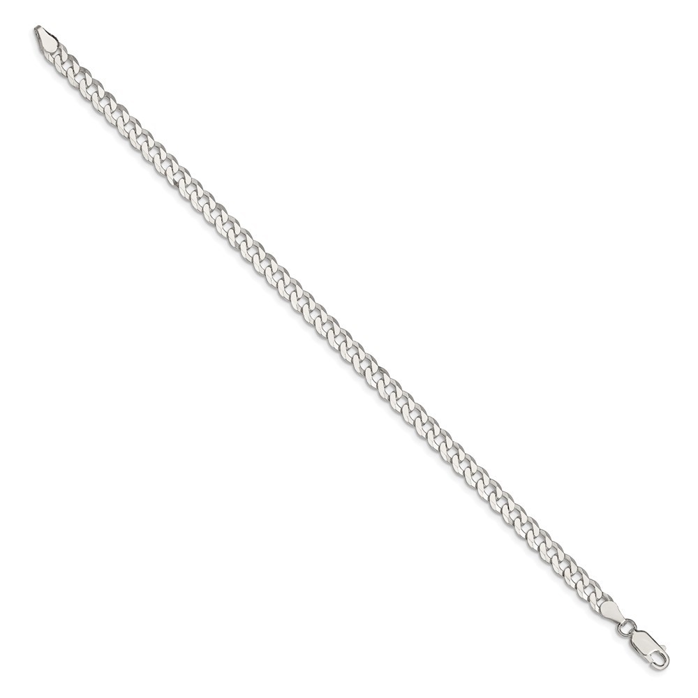 925 Sterling Silver 2.3-14mm Curb Chain Necklace 7-30 Inch Mens Womens