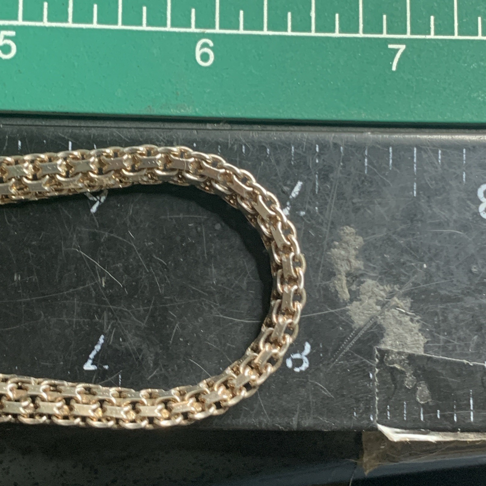 Sterling Silver 925 Lot Necklace LL67 Chain Male Armor Unique Mid Evil Heavy