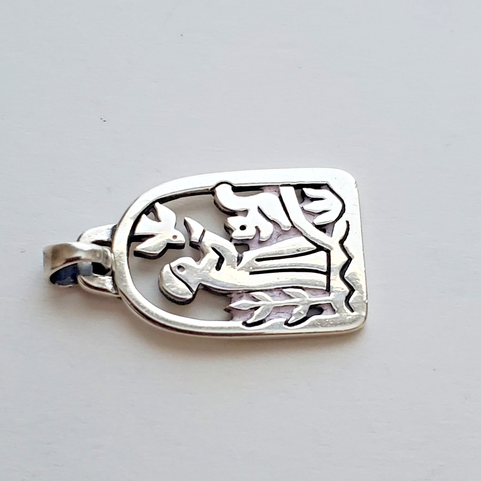 Retired James Avery St. Francis Loves The Animals Sterling Silver Pendant