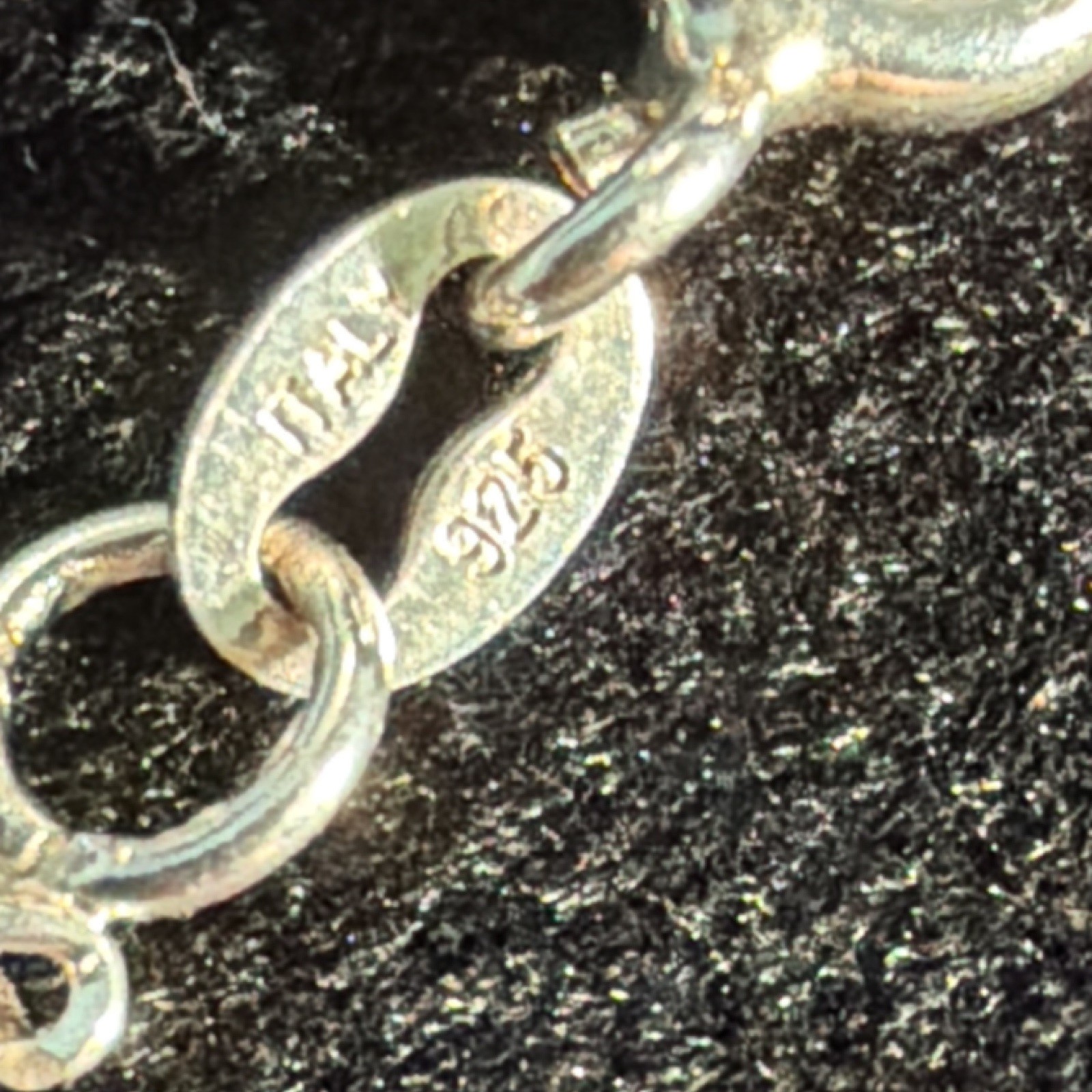 925 Sterling Silver Flower Pendant Rope Chain Necklace Cream Pearl Signed