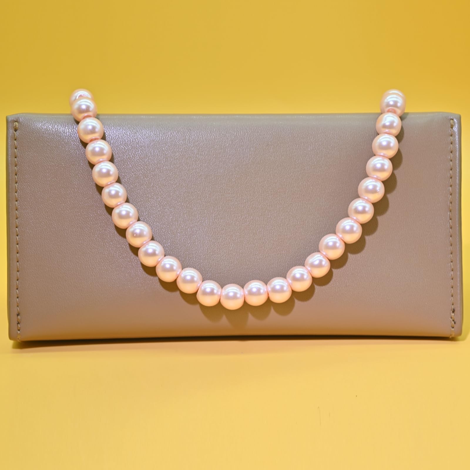 Colorful Mood Choker Baroque Bead Imitation Pearls Necklace, Women, Adults – 06