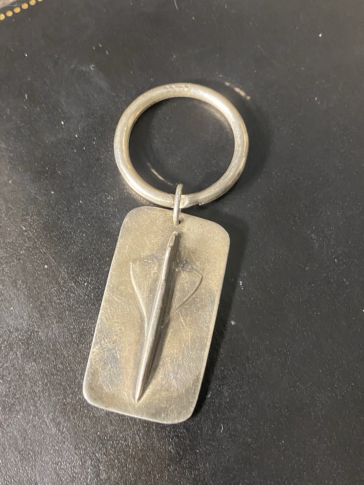 Heavy Solid Sterling Silver Concorde Key Chain Links of London (23 grams) 1994