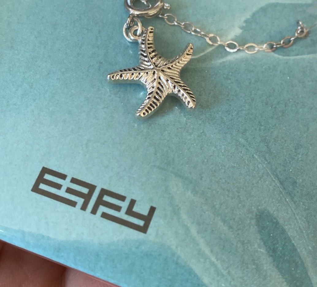 Effy Starfish Fine Jewelry Necklace Nautical Charm Beach Ocean Resort Girly NEW