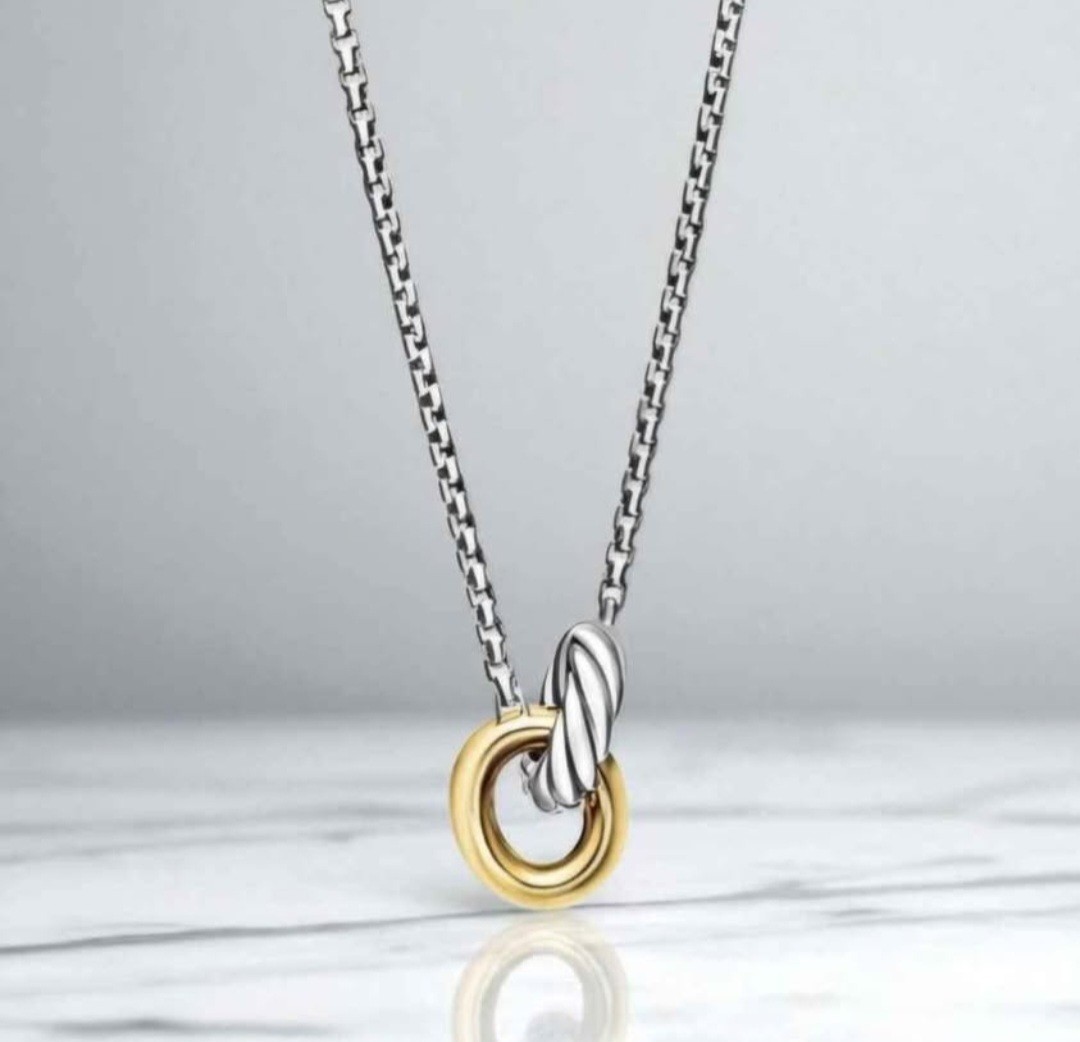 David Yurman Cable Link Necklace