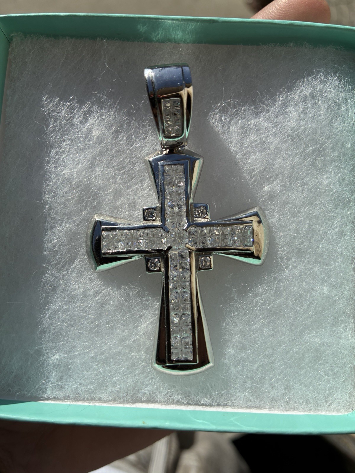 Pendant Cross Jesus Cross 925 Silver