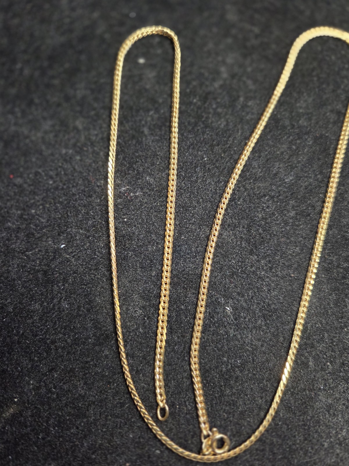 14KT GOLD CUBAN LINK CHAIN 2.2MM 13.3 GRAMS 23.5″