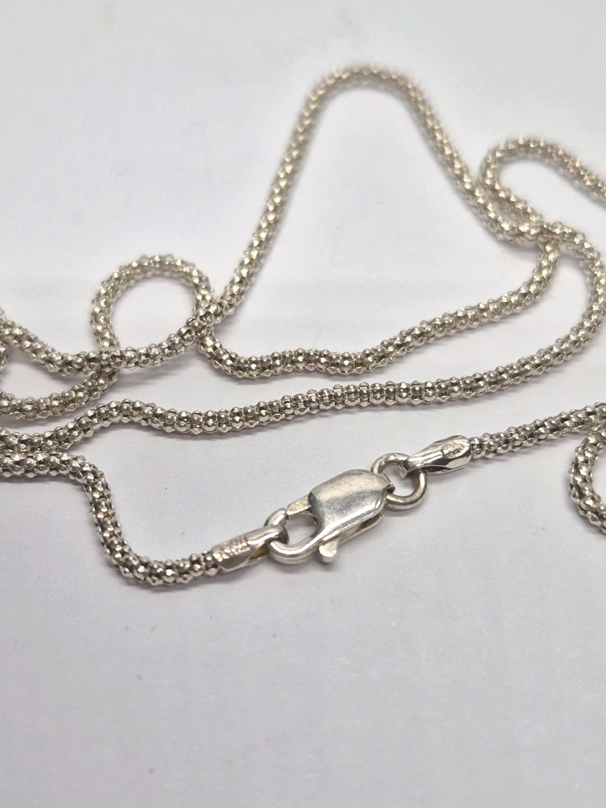 LOCKET – Sterling Silver Decorative Oval Double Photo Locket Necklace Keepsake.