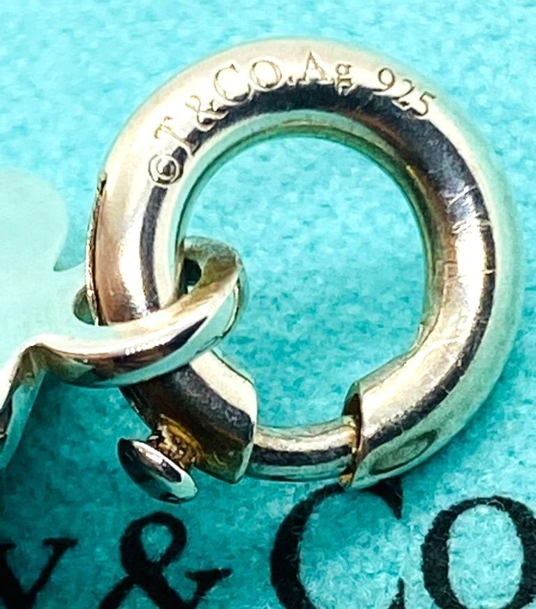 Tiffany & Co Enamel Red Cross Medical Charm Pendant Sterling Silver 925